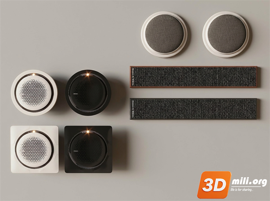 Audio tech 3D Models